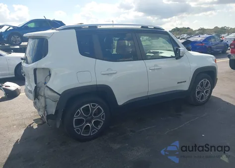 2015 Jeep Renegade Limited from USA, damaged, VIN ZACCJADT0FPB61081